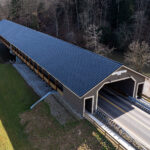 Ohio's Spellacy Bridge with metal roof